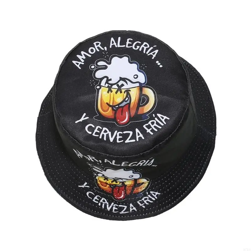 Cappello da campeggio per campeggio pescato della stampa birra Octoberfest Hat H7EF UNISEX H7EF