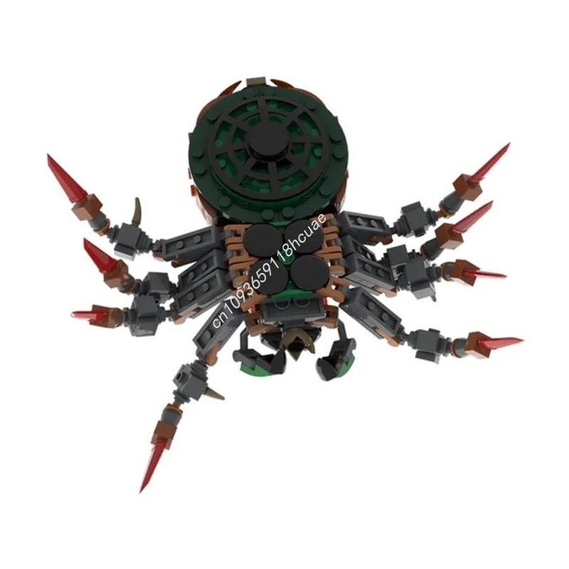 

348pcs MOC Araxxor Spider Boss Minifig Scale Castleed Model Toy Building Blocks Assemble DIY Idea Christmas Gift Education Kids