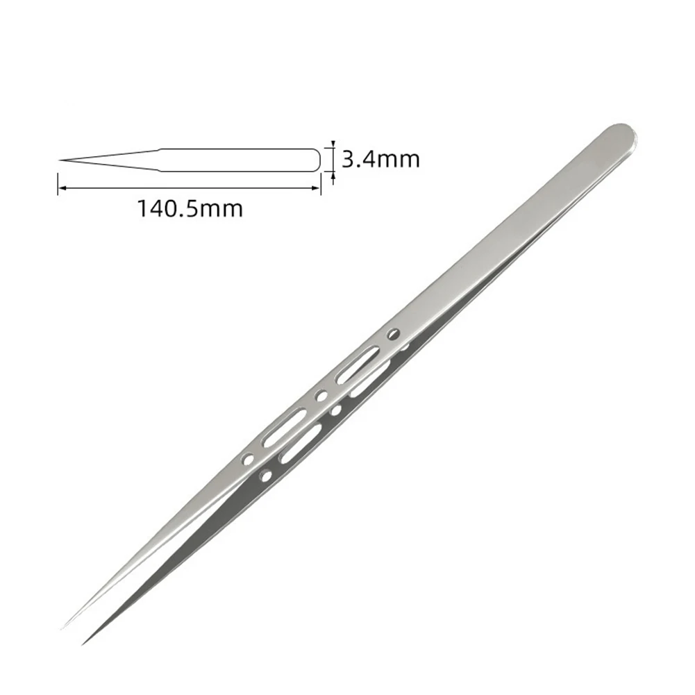 Electronic Jump Wire Tweezers Nonmagnetic for GAN11 For Phone Repair with Enhanced Control and Precise Clamping Design