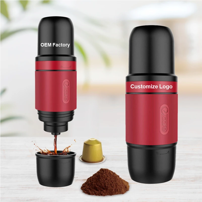 Mini Machine à expresso Portable 12v, cafetière à une tasse