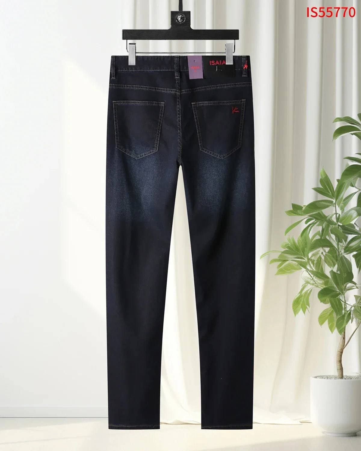 BLLIYOSS BILLIONAIRE Jeans in cotone sottile da uomo 2025 SS Nuovo ricamo casual moda comoda taglia grande 30-40 Pantaloni Vecchio soldi