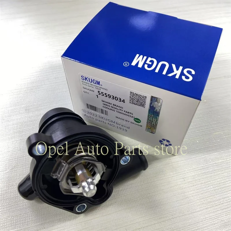55593034 SKUGM Engine Coolant Thermostat For Chevrolet  Buick Encore 1.4T Orlando Trax Opel Astra J 1.4T