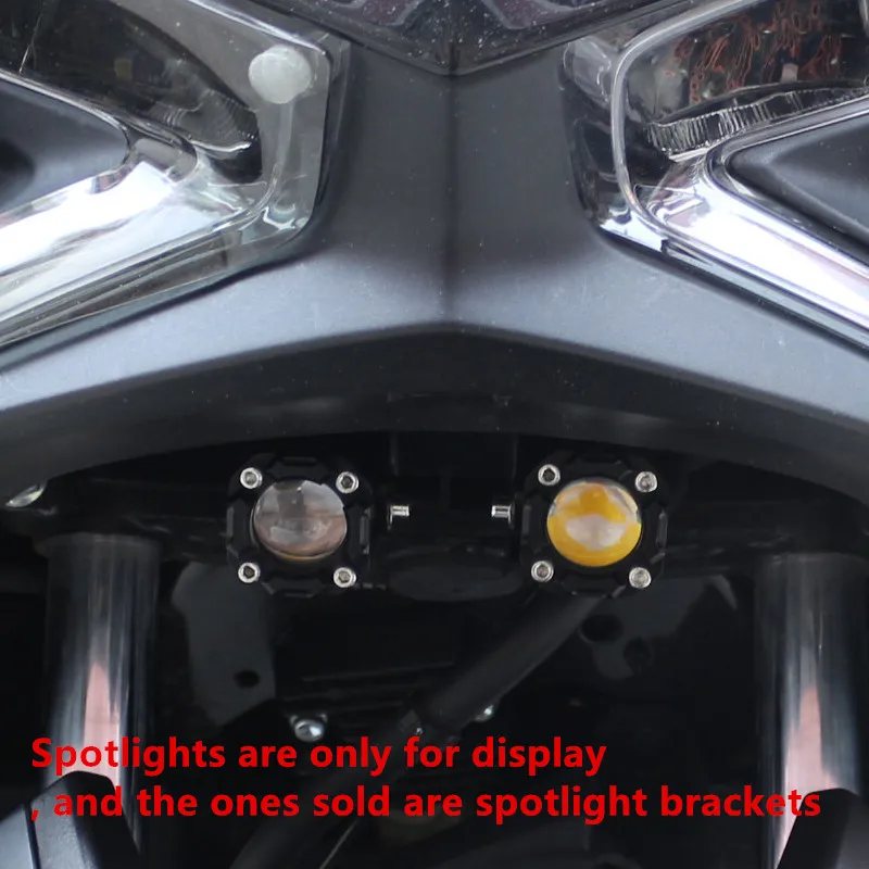 For YAMAHA XMAX300  XMAX250 2023 Motorcycle Led Light Mount Bracket Driving Lighting Fog Lamp Holder Accessory