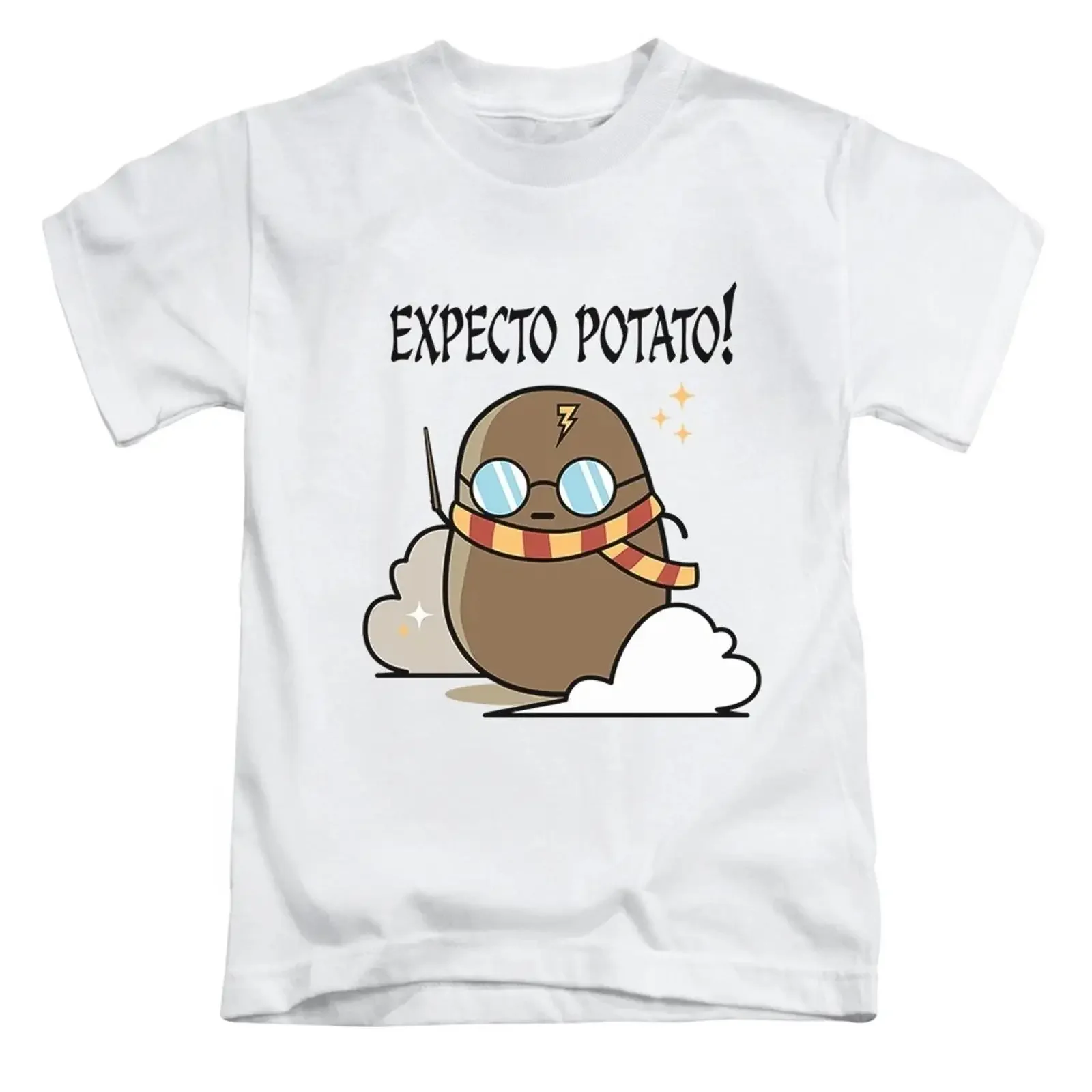 Expecto Kartoffel Erwachsene T Shirt lustig süß Oberteil neu vintage Washed Slightly Soft Casual fashion Versatile homme