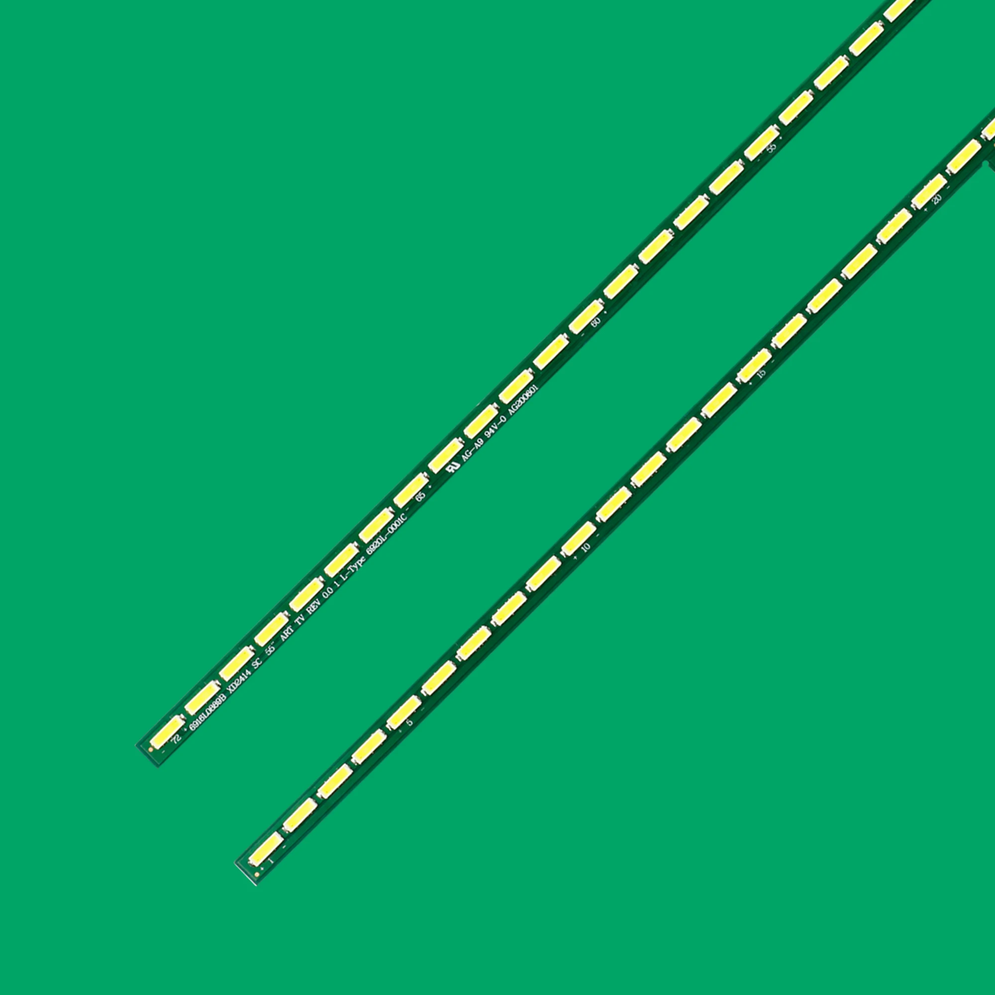 2 шт. светодиодная лента для подсветки для 55L7200U 55L6200U 55LM660S 55LM640S 6922L-0028A 6916L-0888B 0889B 0833A 0832A LC550EUH PE F1