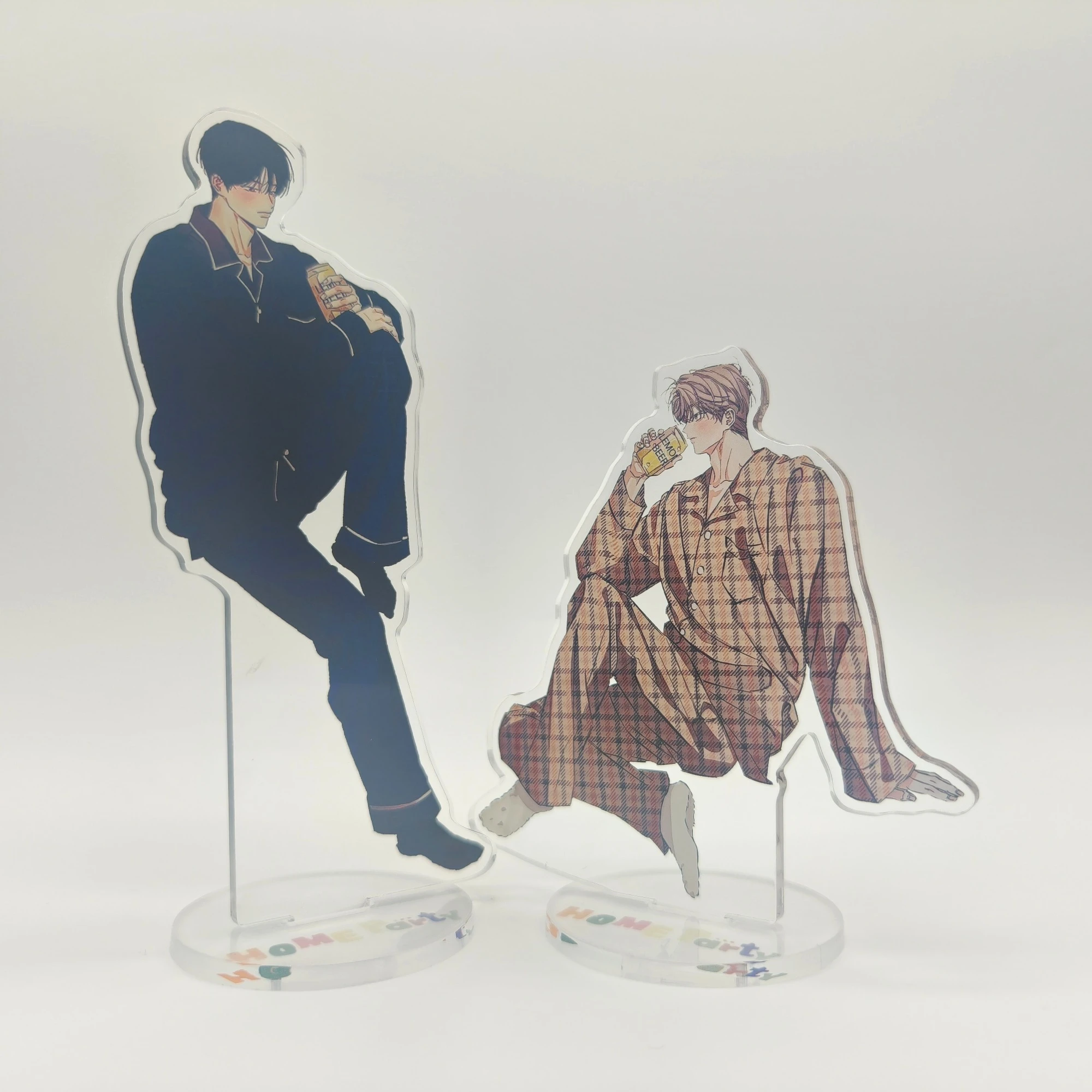 Behind the Scenes Sweet Home Party BL Yaoi Manhwa Acrylic Standee Key Chain Anime Collectible Gift Desk Decor