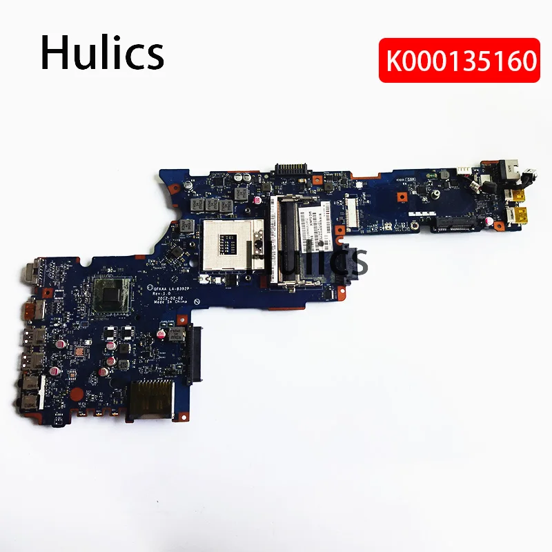 

Hulics Used K000135160 MAIN BOARD For Toshiba Satellite P850 P855 Laptop Motherboard QFKAA LA-8392P DDR3 Mainboard