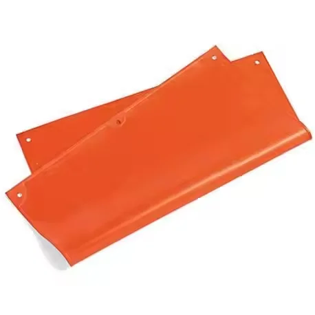 

Class 4 Type II Eyelet Style Orange Rubber Insulating Solid Blanket