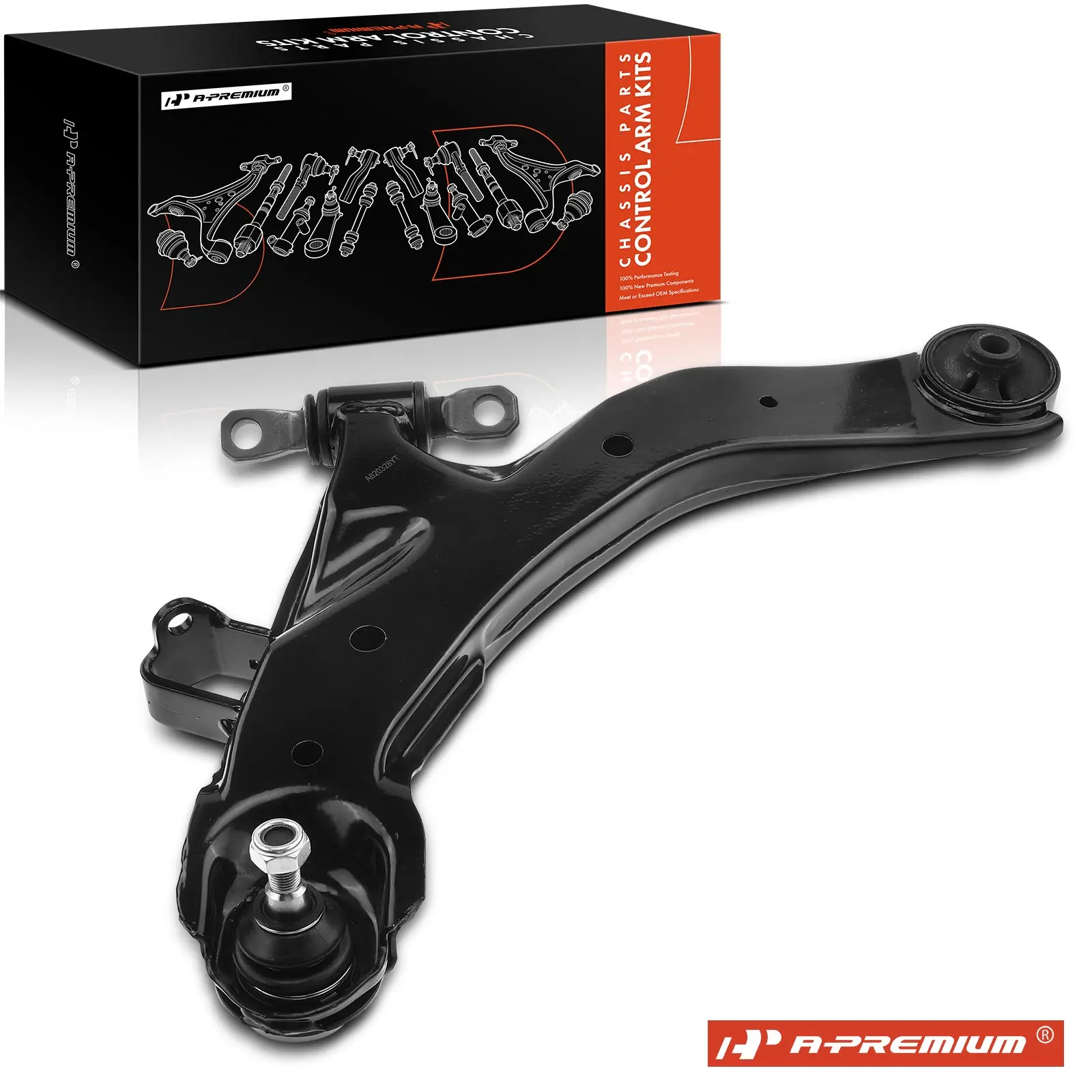 A-Premium Front Left Lower Control Arm & Ball Joint Assembly for Hyundai Elantra 2001-2006