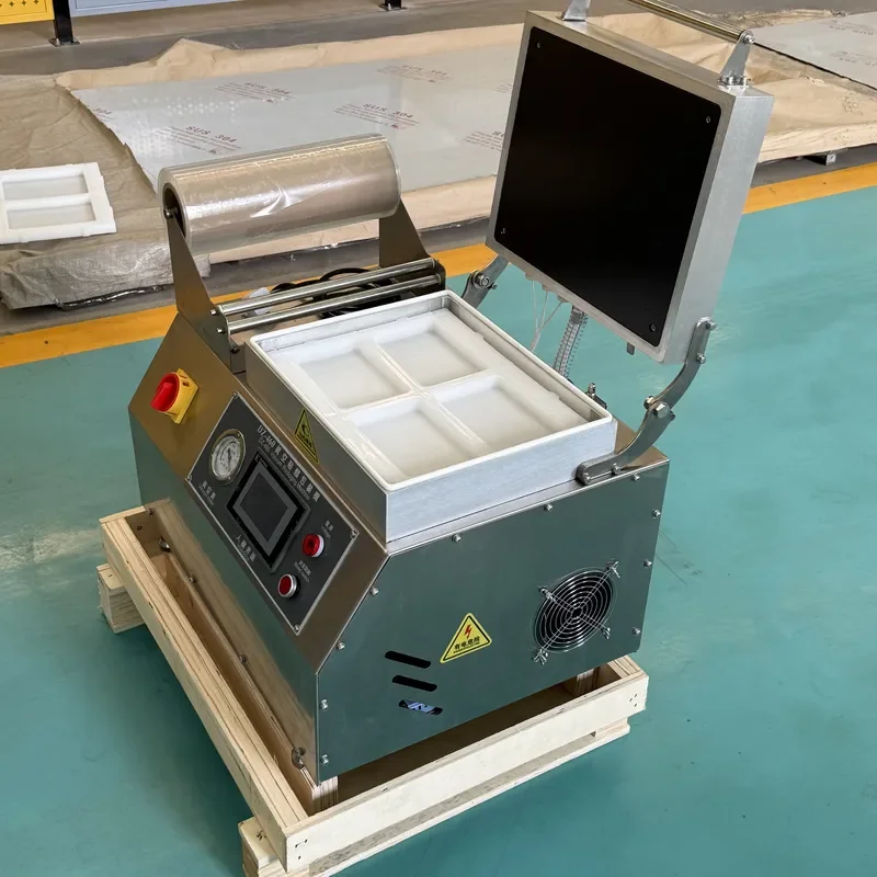 Commercial Vacuum Sealer Machine for Food Preservation Small Tray Packaging Device Suitable for Steak Fish Fruit Household