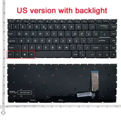NEW US/Spanish Laptop Keyboard FOR MSI Modern 15 A10M A10RAS A10RBS MS-1551 White Backlight