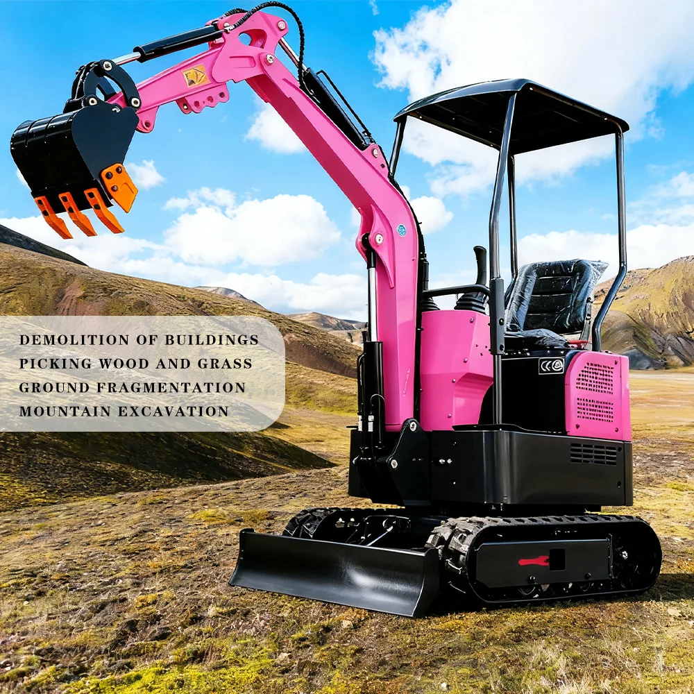 حفارة هيدروليكية صغيرة ملحقات كاملة حفار صغير مع حفارة صغيرة Kubota CE EPA Euro 5 للحديقة مخصصة