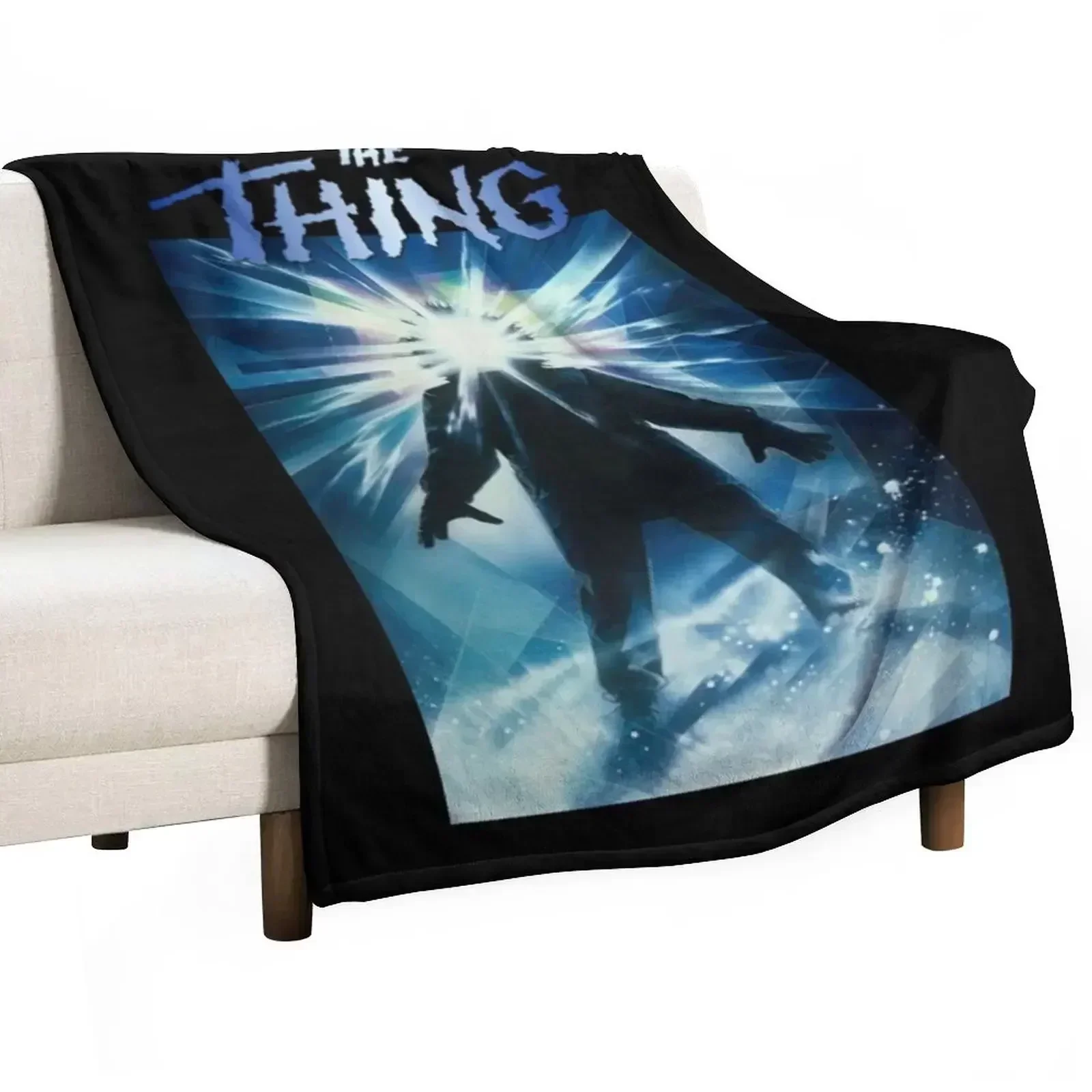 

The Thing (1982) Throw Blanket Men's Soft Warm Throw Blanket for Couch