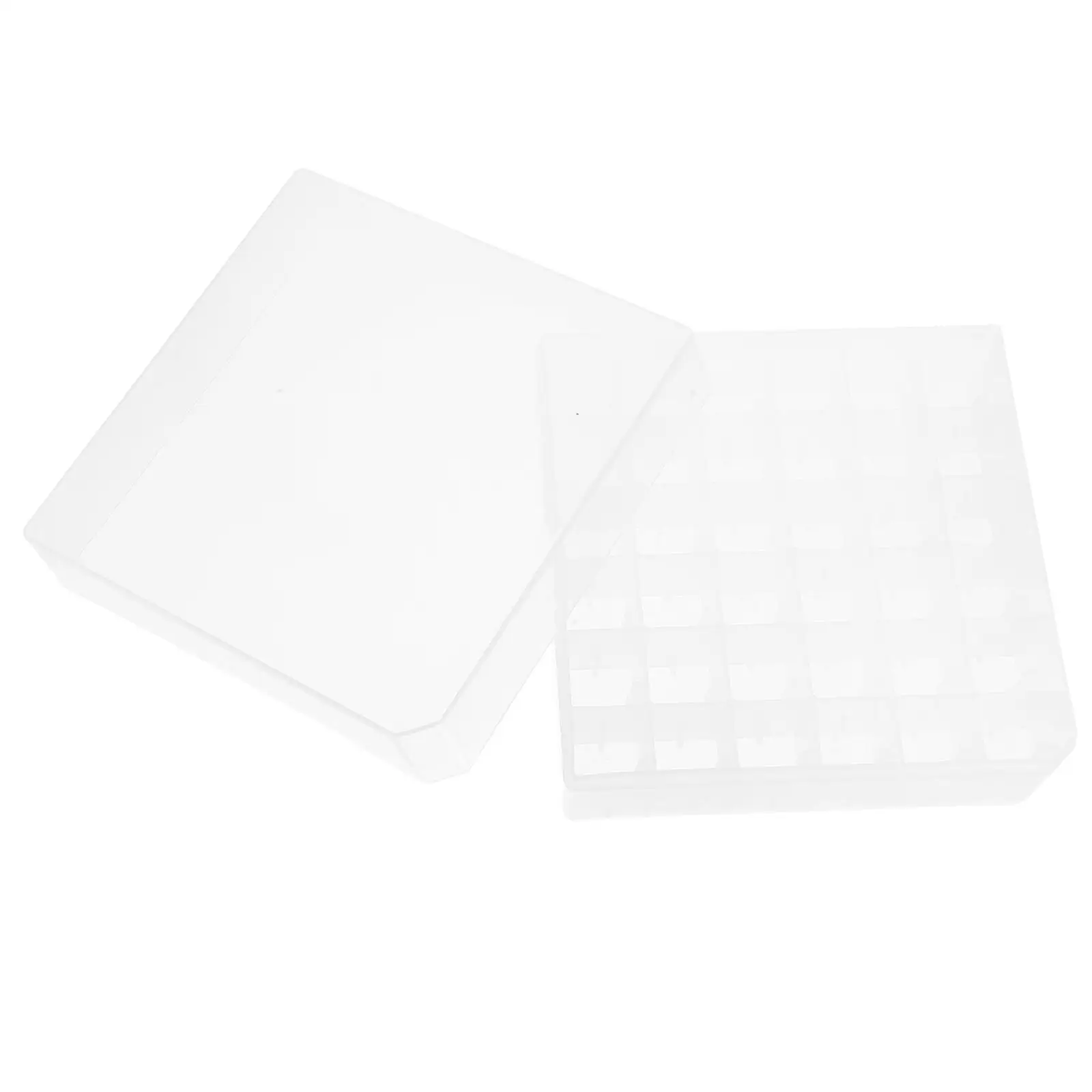 1Pcs 1.8ml Cryogenic Storage Box 5ml 36 Grids PP Lab Tube Rack White Microcentrifuge Holder Storage Laboratory Use Freezer Safe
