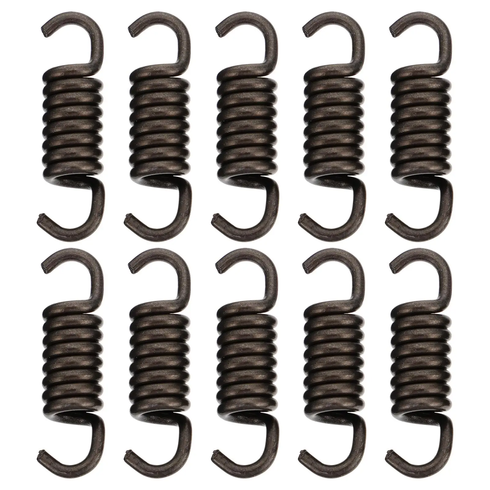 

10pcs Clutch Springs for Lawn Mower Steel Replacement High Quality Durable Garden Agriculture Outdoor Easy Install Compact Size