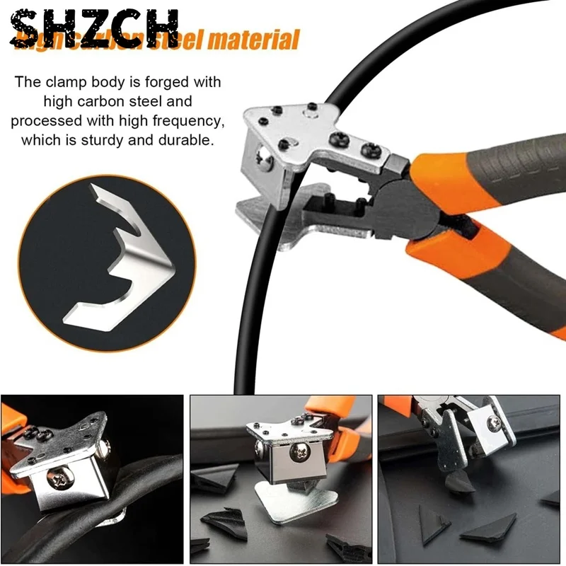 V Shape 90 Degree Scissors Cutting Pliers V Mouth Scissors Door And Window Rubber Sealing Strip Shear Tool