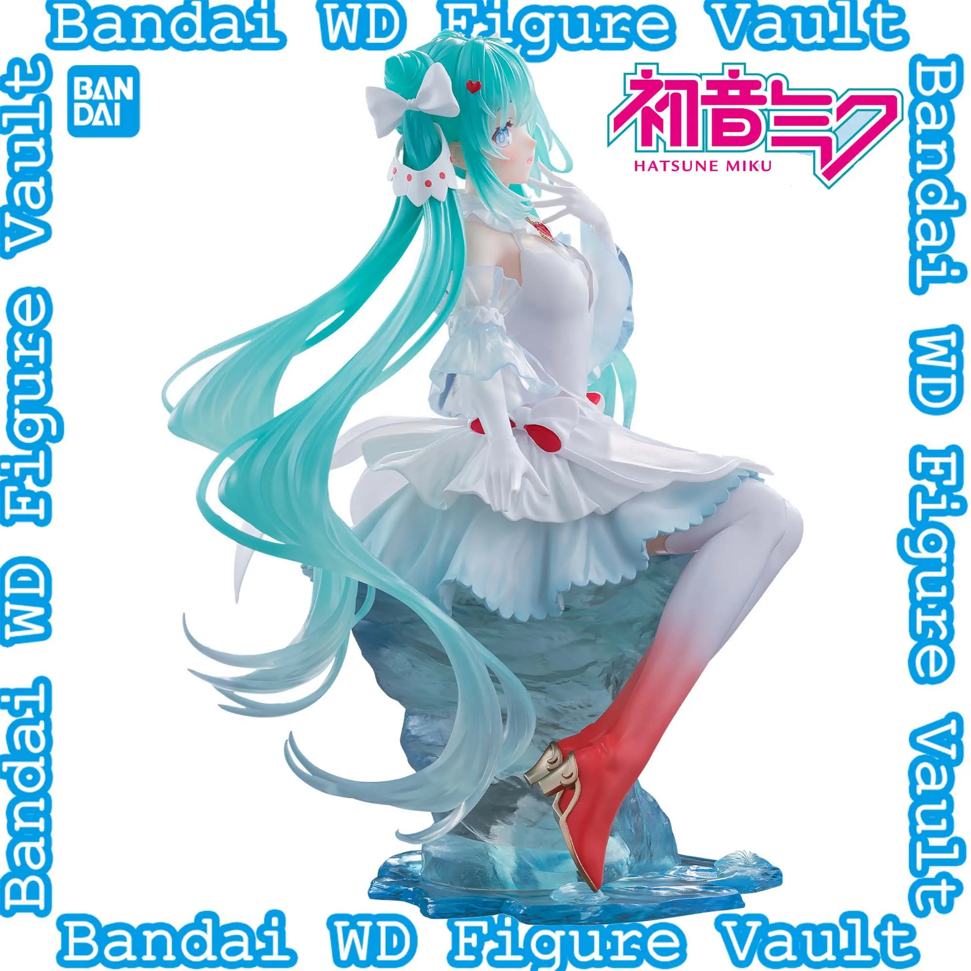 Disponibile Bandai Hatsune Miku BANPRESTO EVOLVE Clearluxe-Clione-Figura 18CM PVC Figura Altamente Dettagliato Modello Da Collezione Giocattolo Regalo