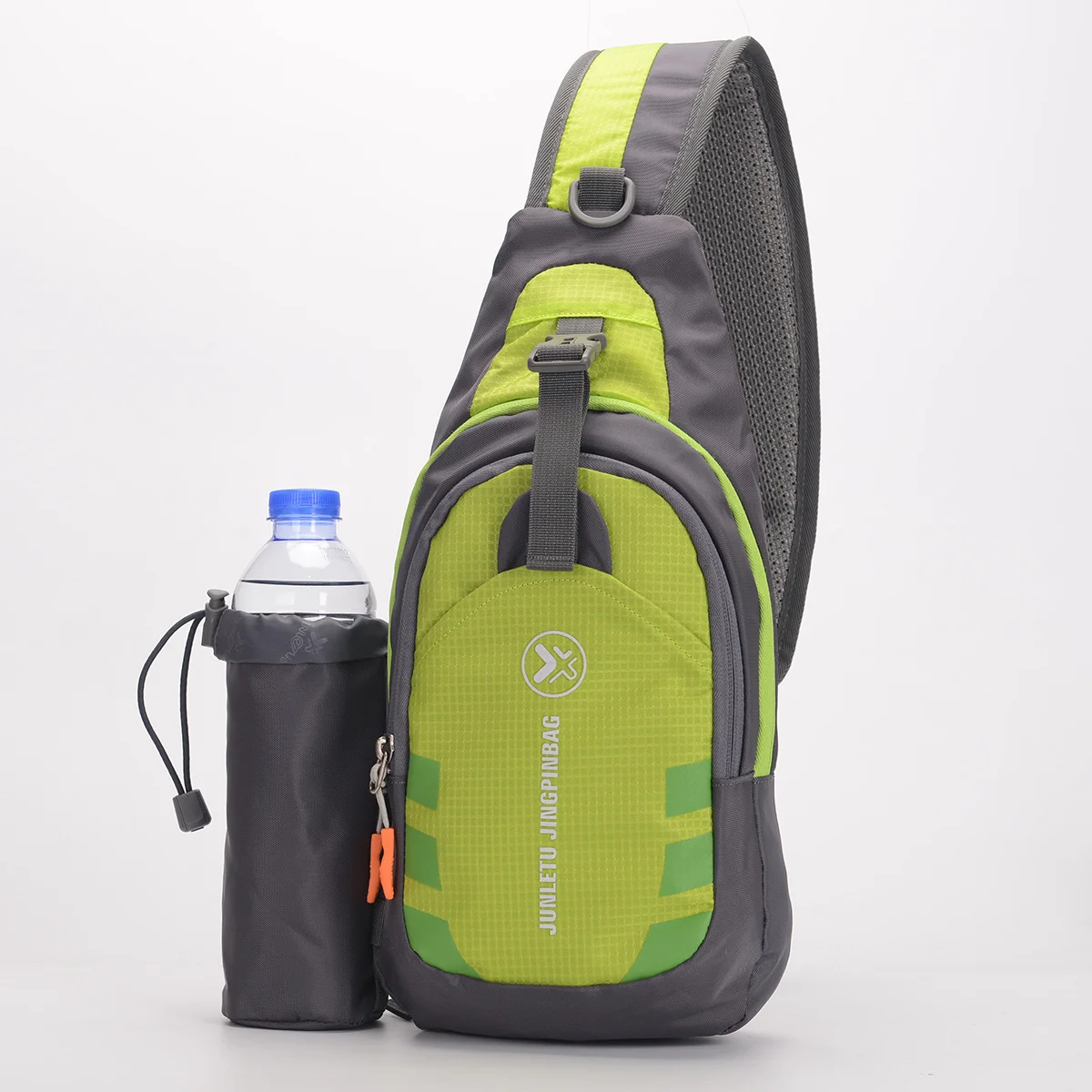 

Adjustable Strap Sling Bag Wear Resistant Waterproof Shoulder Chest Pack Crossbody for Hiking Travel Ring