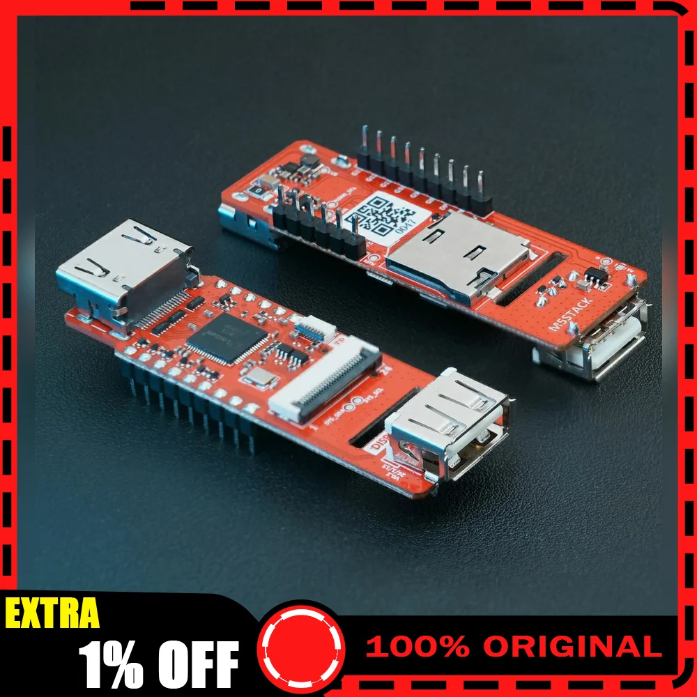 M5Stack Add-on Display Out for PoE-P4 LT8912B Video Output Expansion Module for Embedded Development