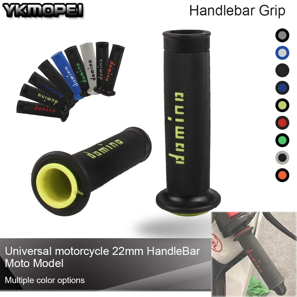 Handle Grip Motorcycle Handlebar Grip Domino ATV Dirt Pit Bike Racing Motocross 7/8 