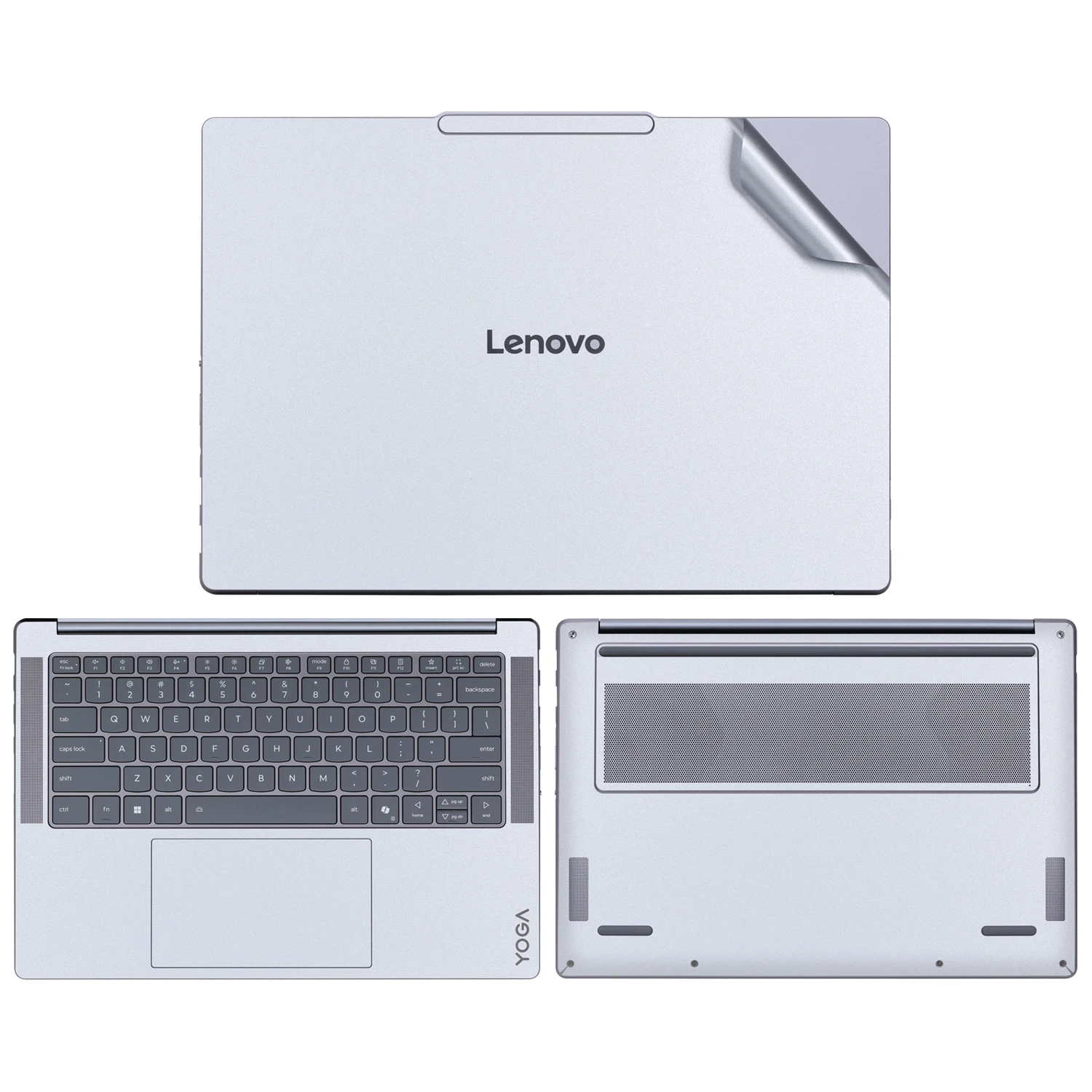 Laptop Skin Wrap for Lenovo Yoga Pro 9i Aura Edition 2025 Yoga Pro 9 16IAH10/Yoga Pro 9 IMH9 2024 PRE-CUT Vinyl Skin Decals