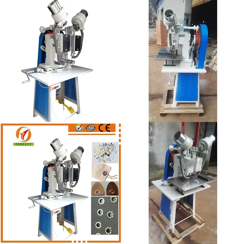Semi Automatic Double Head Punching Machine for Paper Bag