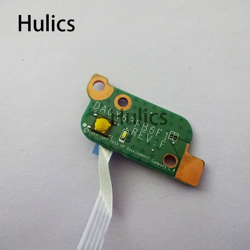 Hulics Used Laptop Power Button Board W/Cable HP ProBook 450 G3 DA0X63PB6F1