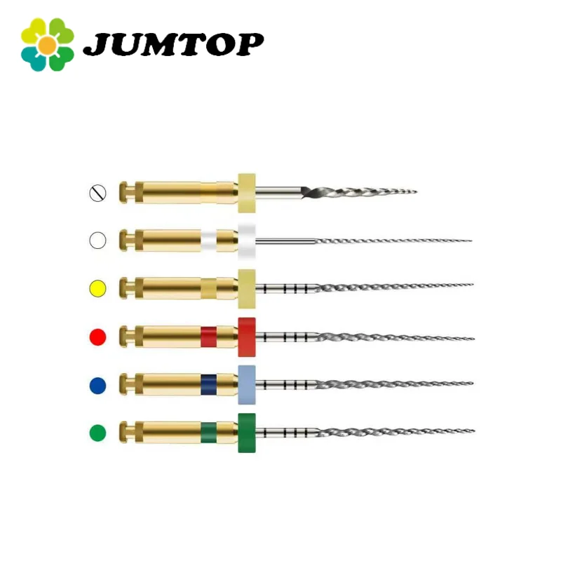 

6Pcs/Box Dental SOCO File SC Nickel Titanium Heat Activation Root Canal Endodontic Files Endodontic Instruments