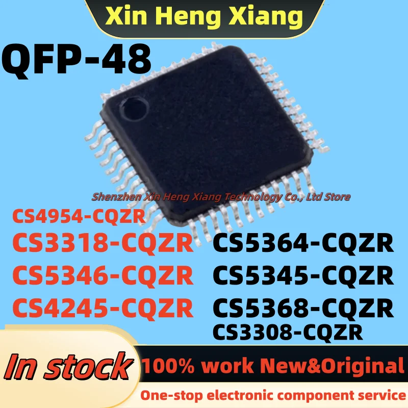

(1pcs) CS5364-CQZ CS5345-CQZ CS4245-CQZ CS3318-CQZ CS5368-CQZ CS3308-CQZ CS4954-CQZ CS5346-CQZ R QFP-48