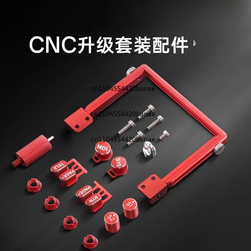 TX15 Remote Control CNC Metal Upgrade Parts Button Handle Accessories Set