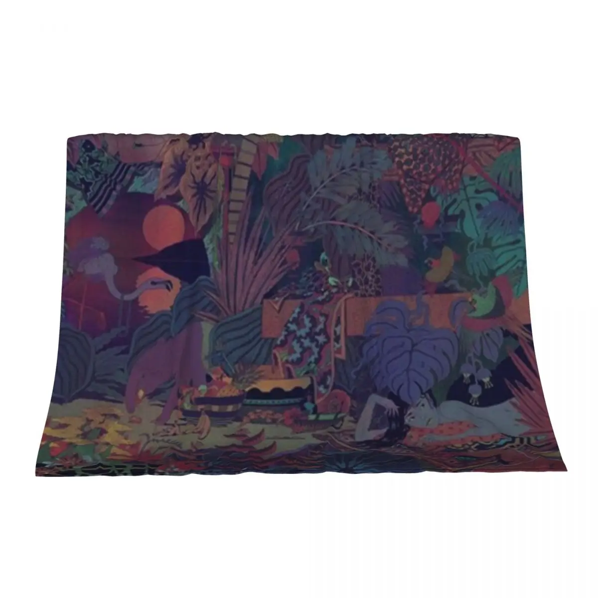 

Glass Animals Zaba Throw Blanket warm for winter Flannel Fabric Stuffeds Blankets