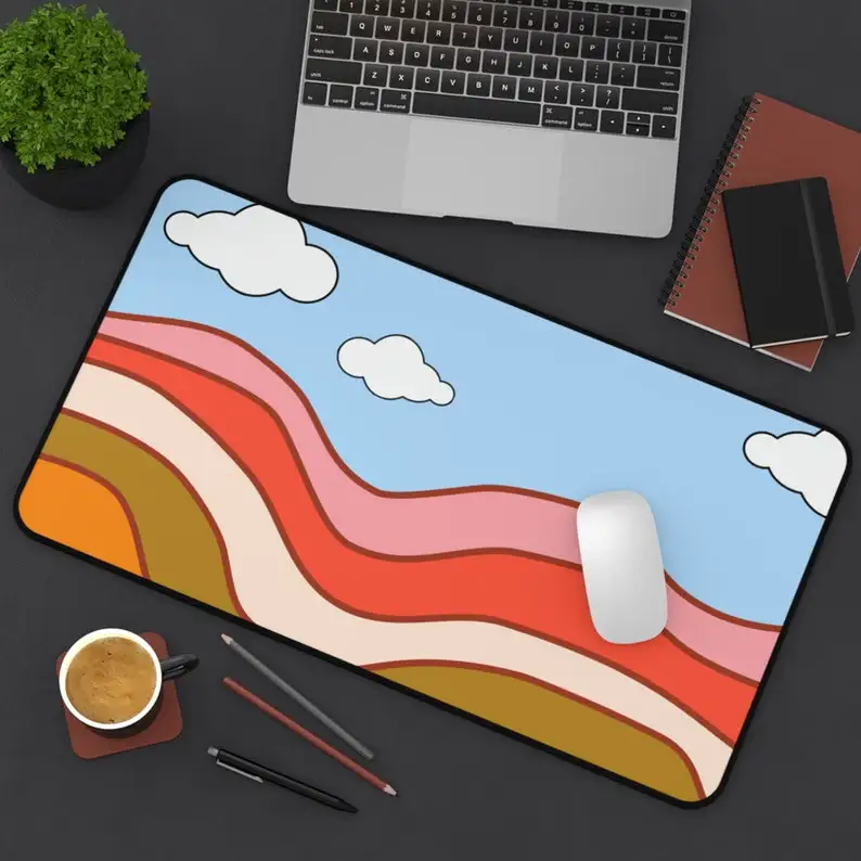

Fashionable Laptop Mouse Pad, Non-slip Waterproof Gaming Mouse Pad, Office Gaming Desk Decoration Pad, Perfect Gift for Friends.