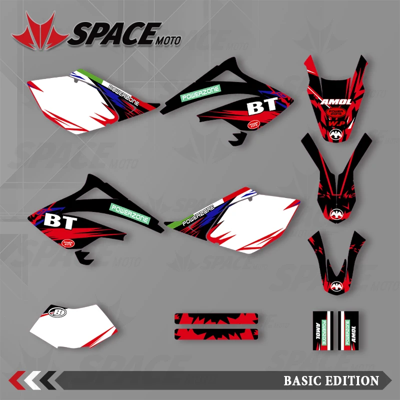 

SPACE MOTO графический фон наклейки наклейки мотоцикл для BETA 06-10BETA RR50