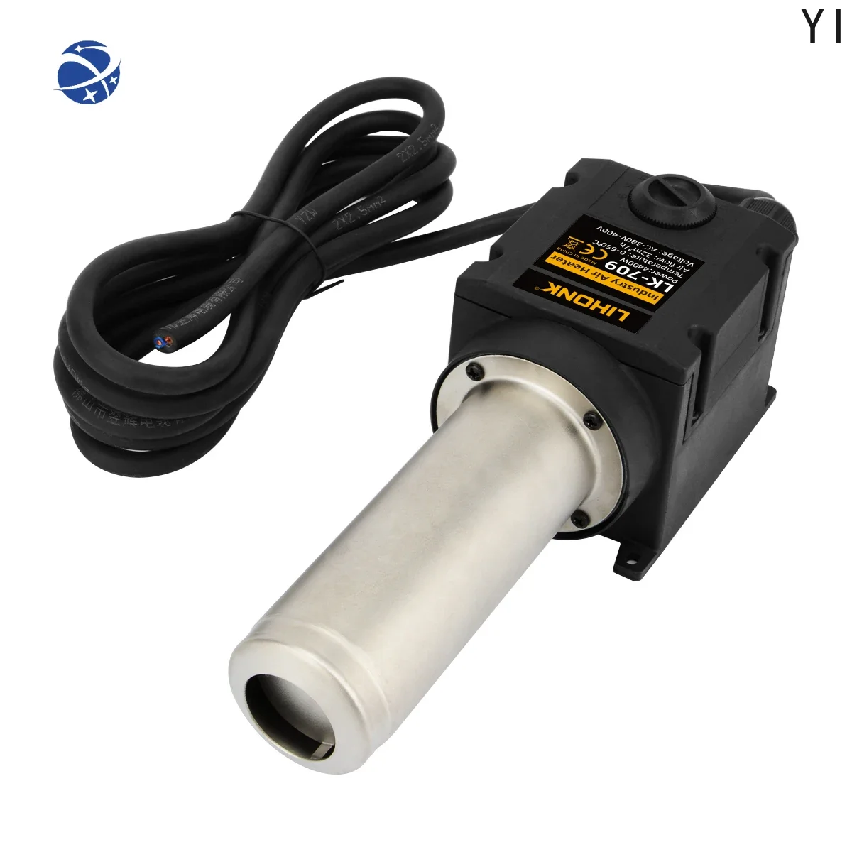 YYHC LK-709-3 Electric Industrial Air Heater 380V Max 4400W  Hot Air Blower Hot Air Gun Heat Guns Dryer