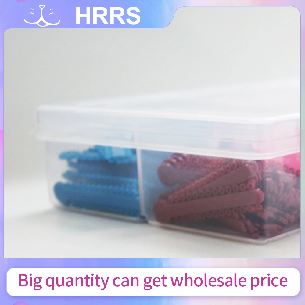 1 صندوق 720 أعواد تقويم الأسنان I نوع ربطة عنق معبأة 18 فتحة صندوق بلاستيكي #4