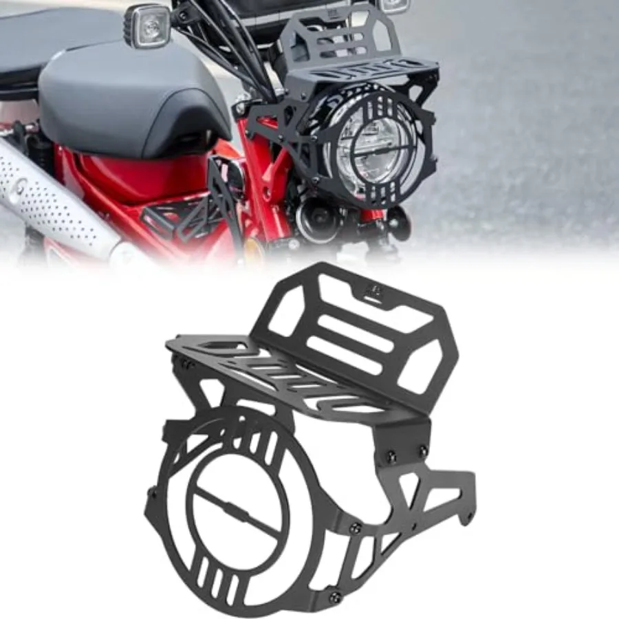 

Front Headlight Guard with Luggage Holder Bracket for CT125 Trail 125 Hunter Cub Motorcycles 20202025: Durable Alloy Design for