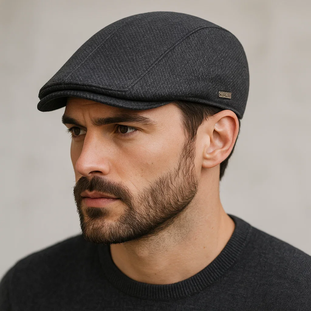 Autumn Winter Thick Warm Newsboy Caps Men Women Soft Beret Hat Casual Fashion Detective Hats Retro Driver Flat Caps