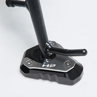 Motorcycle For KAWASAKI Ninja H2 SX SE 2021 2022 2023 Side Stand Enlarger Sled Sidestand NINJAH2 SX 2017-2023 Kickstand Foot Pad