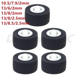 5Pcs Cartridges Audio Radio Roller Tape Recorder Pressure Cassette Belt Pulley Wheel Player Technic