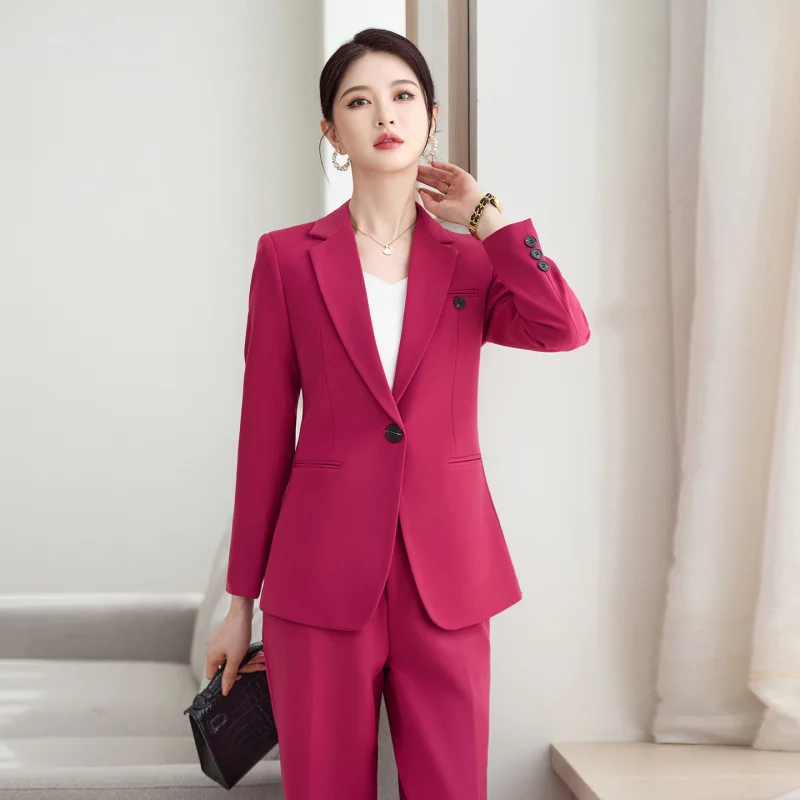 

Women's formal suits for spring2026New Commuting Business Professional Workwear Elegant High-End Women's Suit