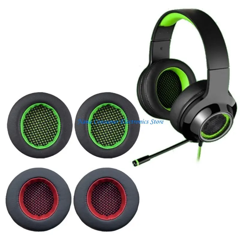 G7NE 1Pair Ear Pads For EDIFIER HECATE G4PRO Headphones Elastic Foam Earpads Ear Pads Sponge Cushion Replace