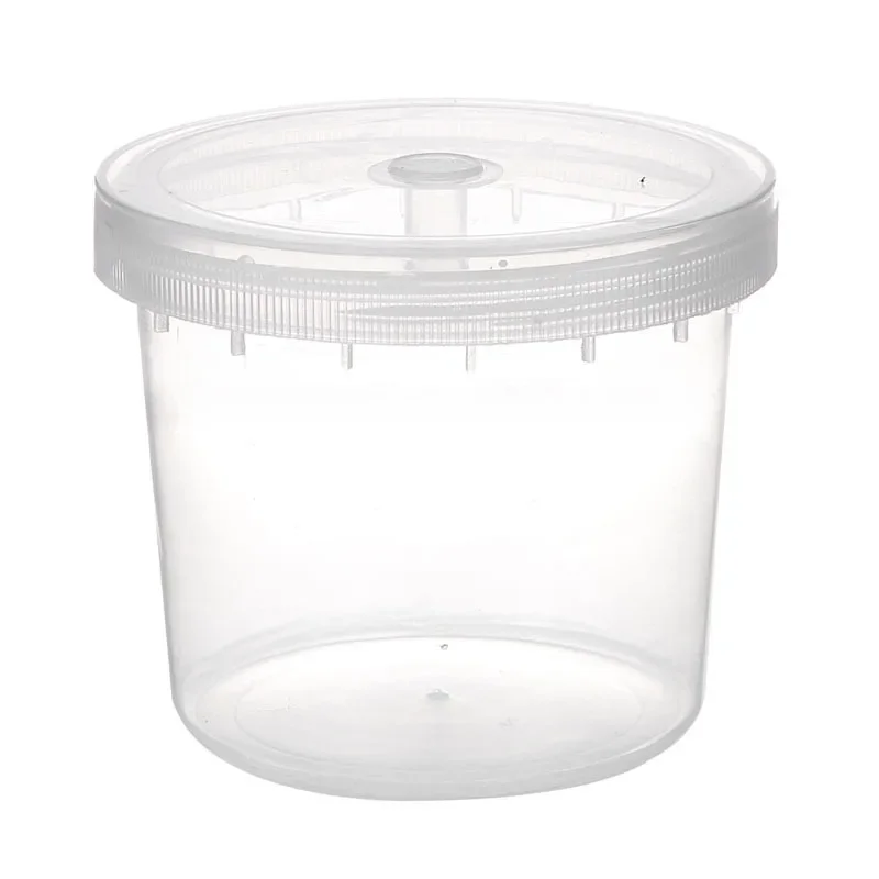 480Ml Weefselkweekvaatdeksel Met Gaten, Pp Plastic Weefselkweek Plantje Container, Plantletfles Met Brede Mond