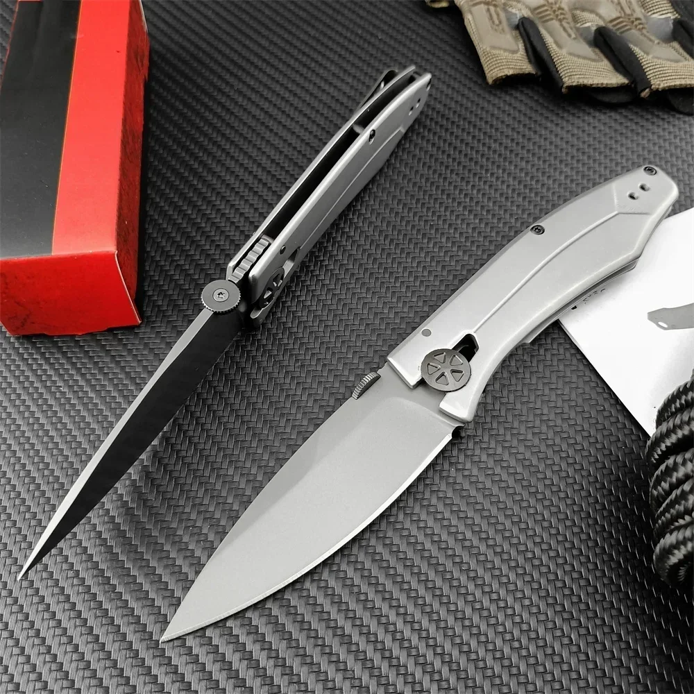 KS 3440 Ball Bearing Assisted Pocket Knife Sharp 8Cr13Mov Blade 420 Steel Handle Outdoor Hunting EDC Utility Camping Tool