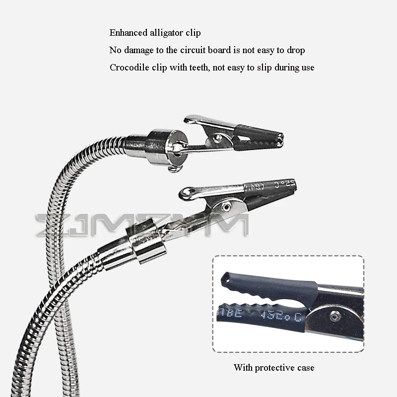 Universal Soldering Station Soldering Helping Hands With Alligator Clip Magnifier For PCB Board Weld Repair Soldering Holder