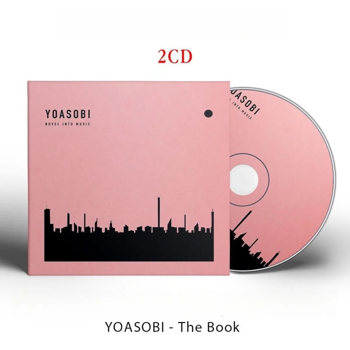 

YOASOBI 2026 The Book Greatest Hits Collection Music CD, Japanese J-Pop Vocal Compilation Physical Disc, Only CD