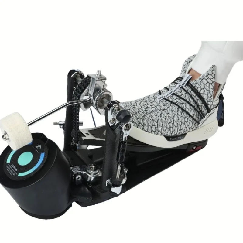 Kick  trainer: kit, floor practice, foot  practice, silent mute drum pad