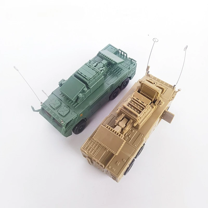 4D 1/72 نموذج Hongqi-17A نظام صواريخ الدفاع الجوي لعبة عسكرية سيارة دخول مستوى الغراء الحرة لعبة التجميع السريع #6