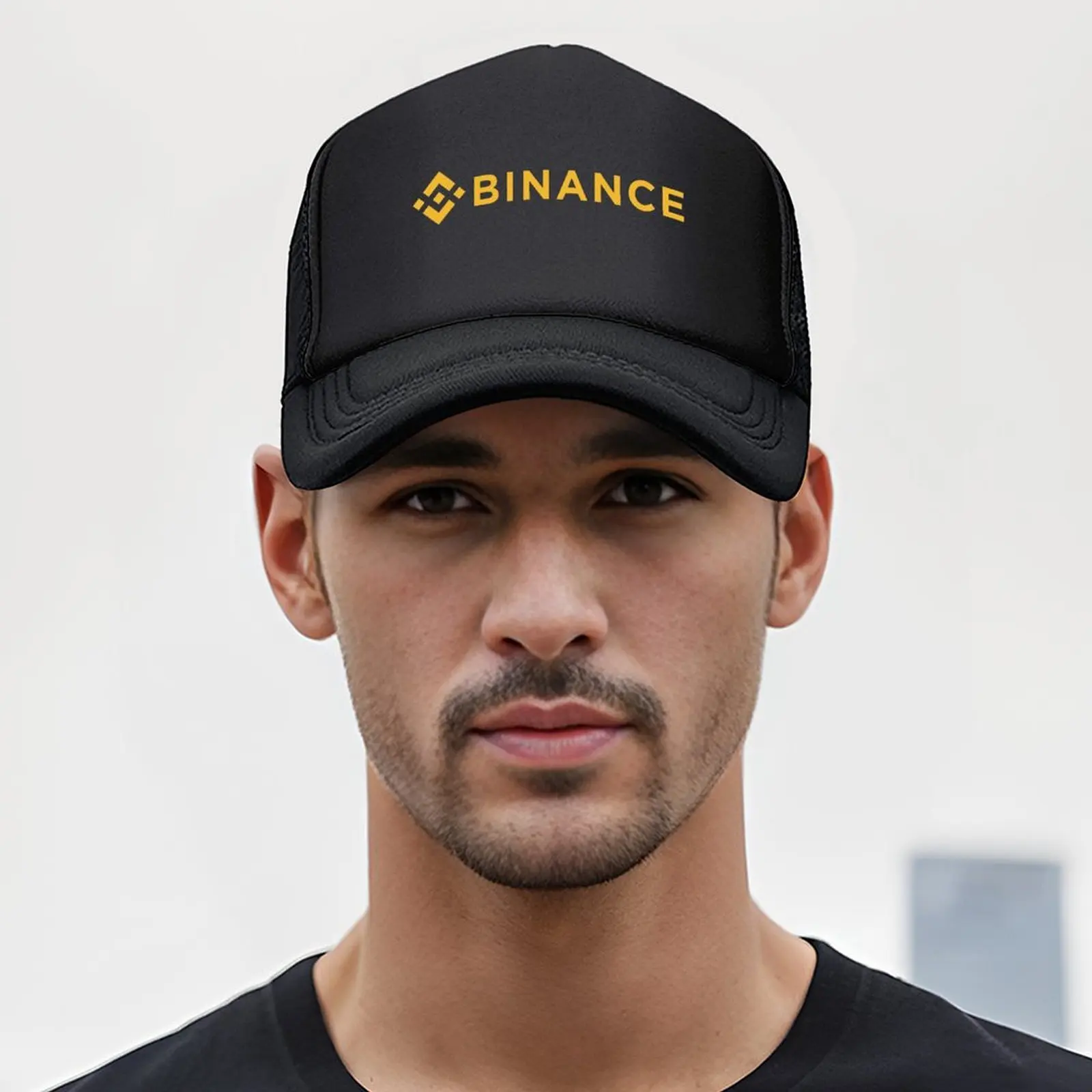 Binance عملة cryptocurrency - Binance Coin BNB قبعة بيسبول أيقونة قبعة عسكرية رجل قبعة الصيد الفتاة القبعات الرجالية