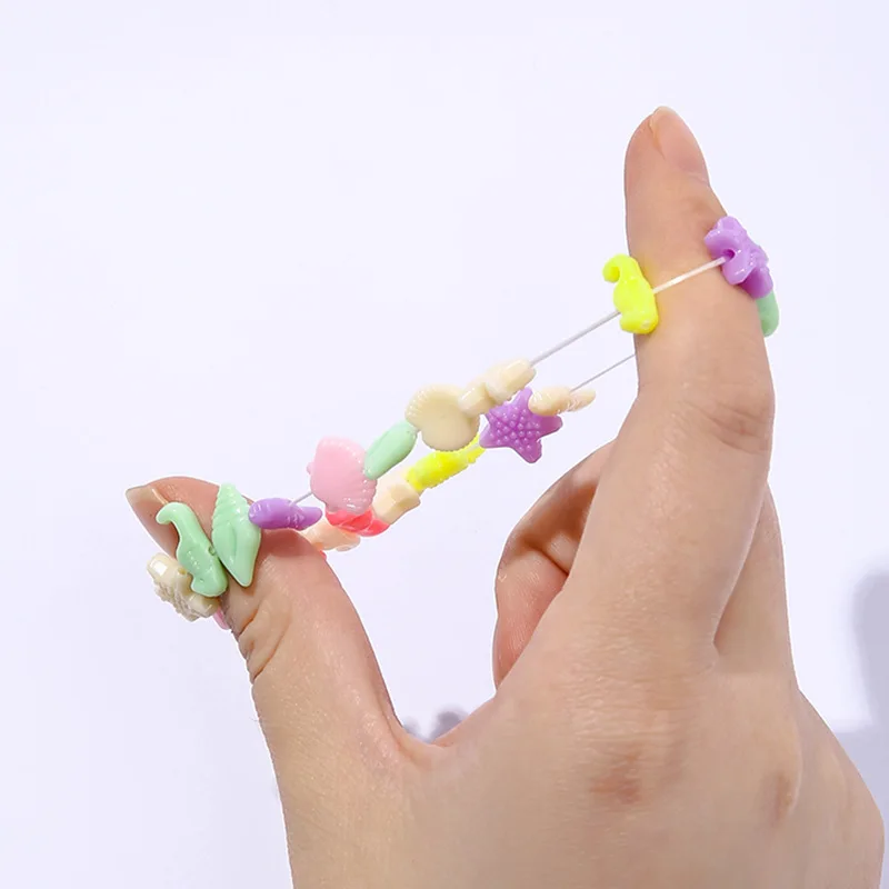 880pcs Charm Bracelet Making Kit Including Beads Chains, DIY Craft For Girls, Christmas Birthday Gift Set Christmas, Halloween,