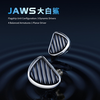 TRN JAWS In Ear Earphones 3DD 4BA 1PD Driver Technology HIFI Monitor Running Headphones Earplug Headset